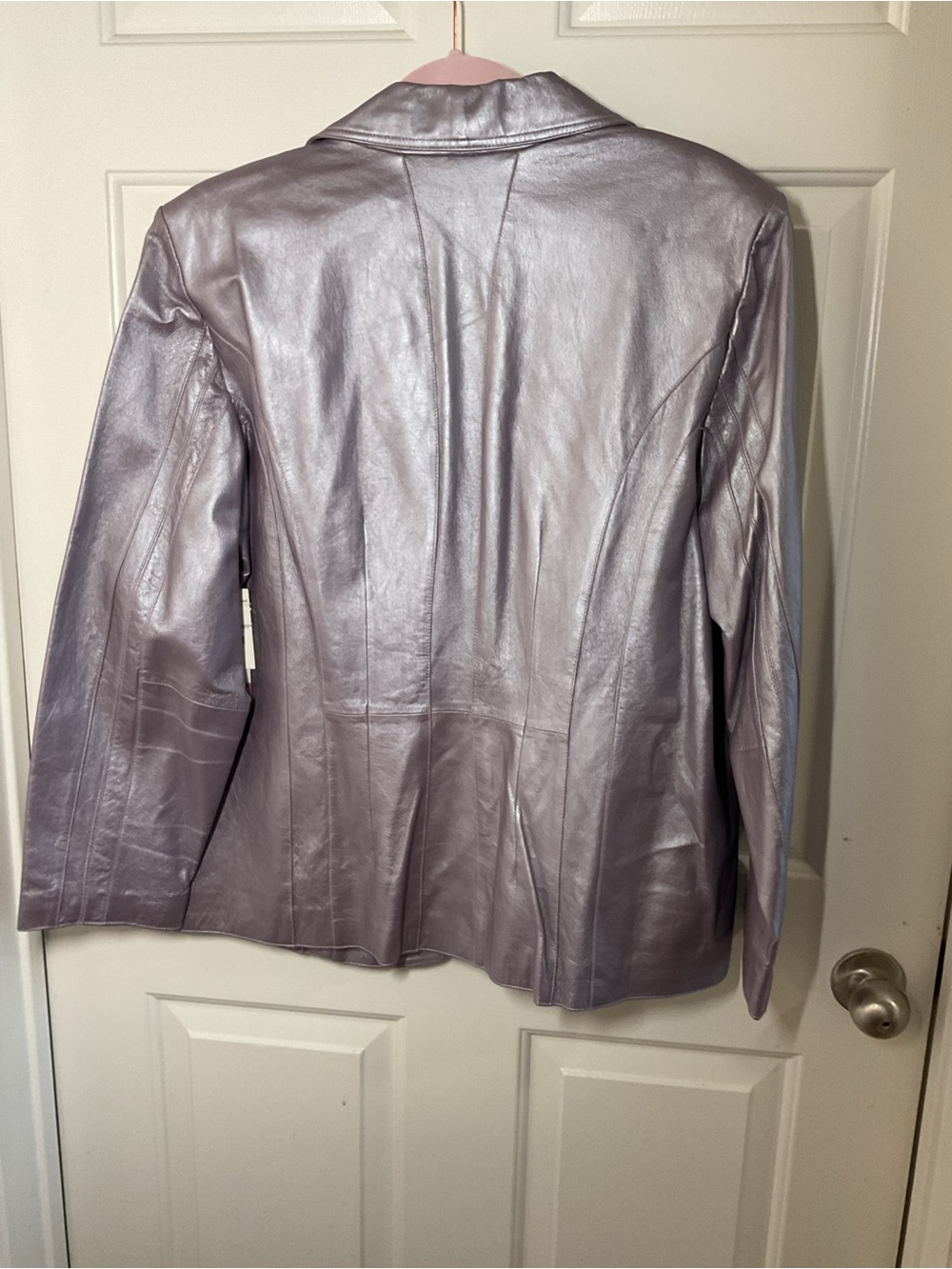 Worthington Genuine Leather Orchid Blazer Jacket Women’s Plus 2X - Picture 5 of 7